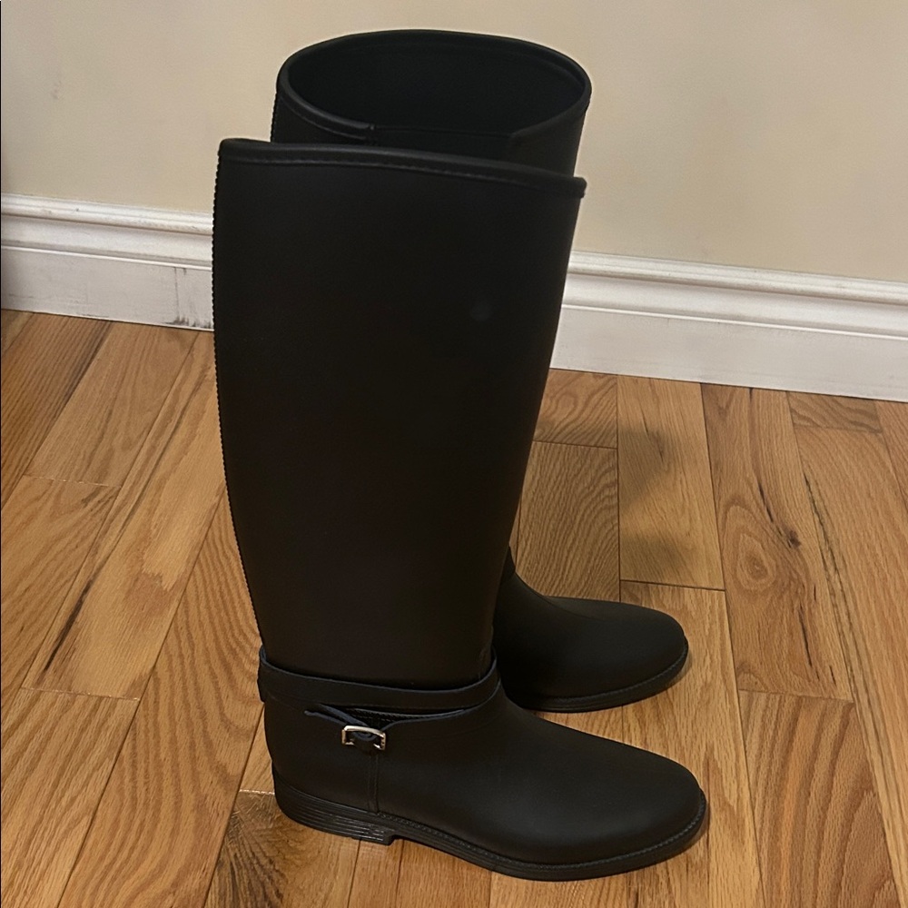 Banana Republic Women's Black Rain Boots